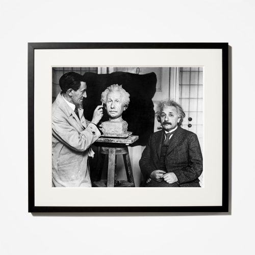 PIX0545 einstein bust BlackFrame