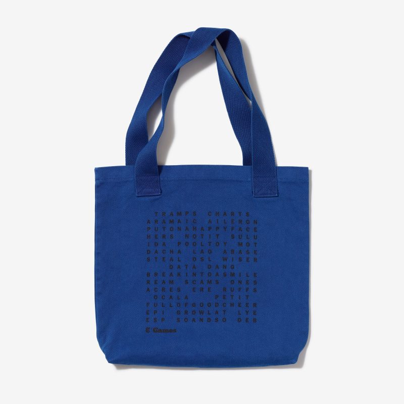 crossword smile tote 2