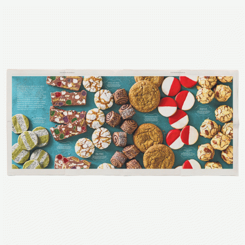 holiday cookie gatefold