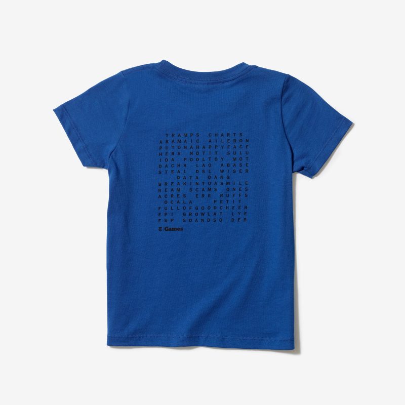 kids crossword smile shirt 2