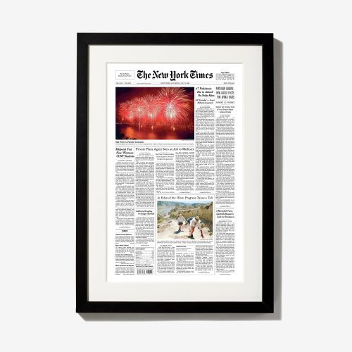 Front Page Reprint - NYTStore