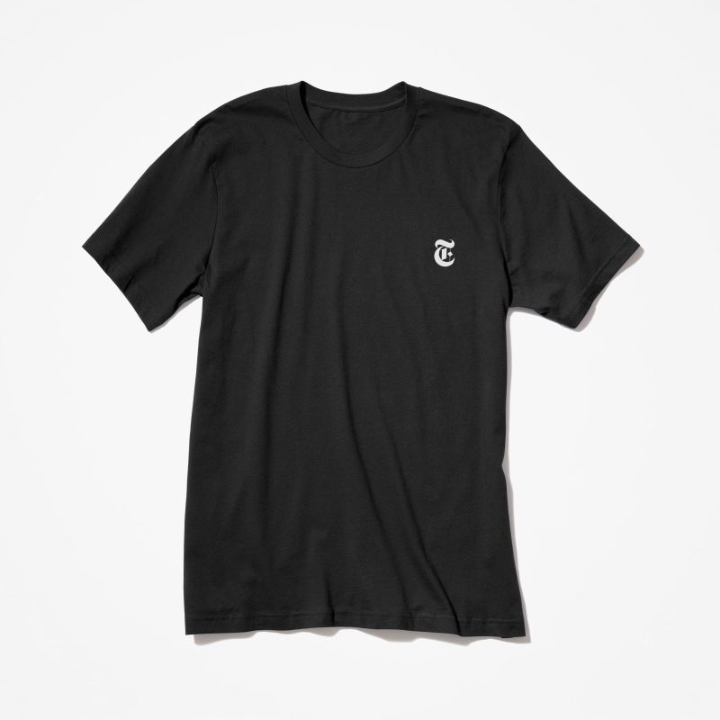 small t shirt black